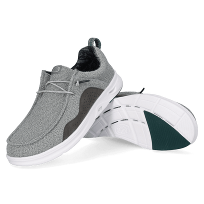 Wally Hey2O Mesh Heren Instappers Grey/Dawn Blue
