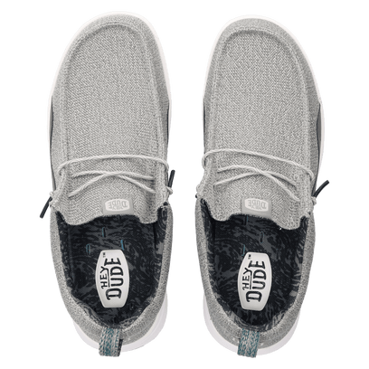 Wally Hey2O Mesh Heren Instappers Grey/Dawn Blue