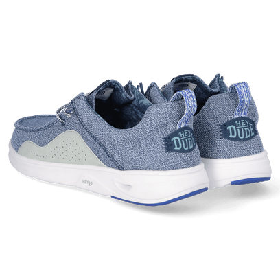 Wally Hey2O Mesh Heren Instappers Sargasso Blue/Cloud Blue