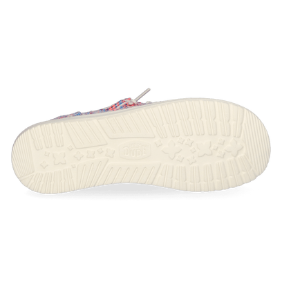 Wendy Funk Surf Dames Instappers Baja Blue/Pink/Multi