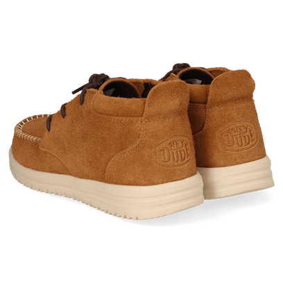 Wally NXT Mid Heren Boots Suede Spice Brown/Wood Ash