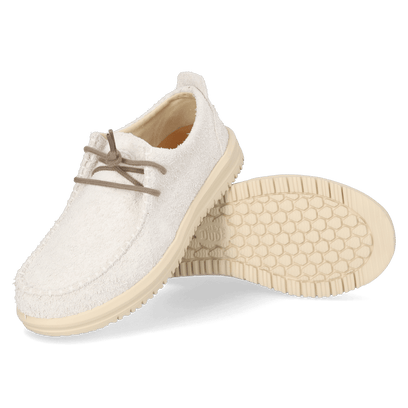 Wally NXT Heren Mocassins Suede Egret/Wood Ash