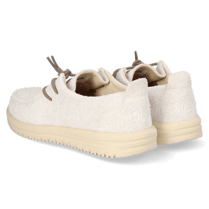 Wally NXT Heren Mocassins Suede Egret/Wood Ash