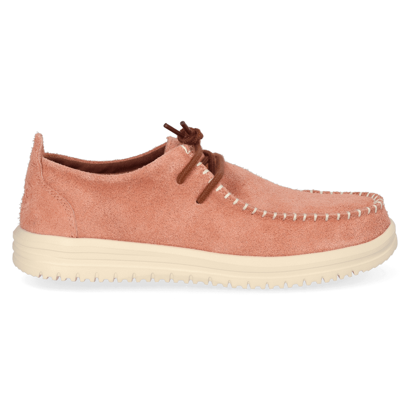 Wally NXT Heren Mocassins Suede Copper Brown/Wood Ash
