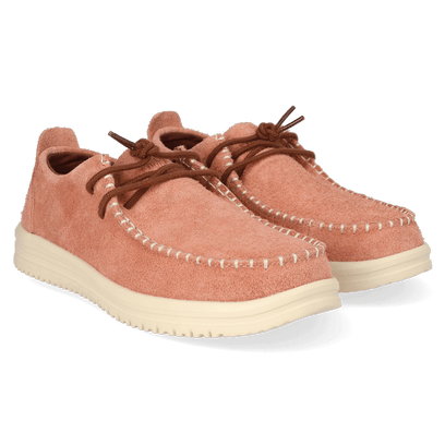 Wally NXT Heren Mocassins Suede Copper Brown/Wood Ash