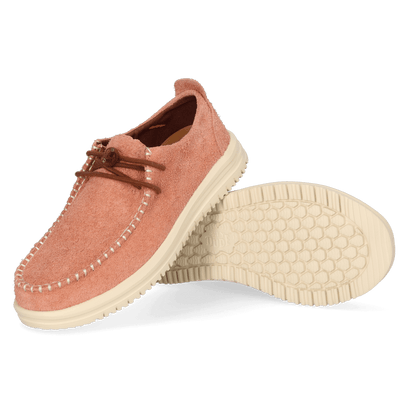 Wally NXT Heren Mocassins Suede Copper Brown/Wood Ash