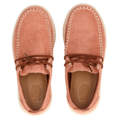 Wally NXT Heren Mocassins Suede Copper Brown/Wood Ash