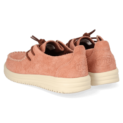 Wally NXT Heren Mocassins Suede Copper Brown/Wood Ash