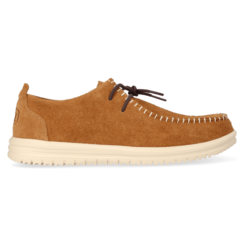 Wally NXT Moc Heren Mocassins Suede Spice Brown/Wood Ash