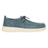 Wally NXT Heren Mocassins Suede Stormy Blue/Wood Ash