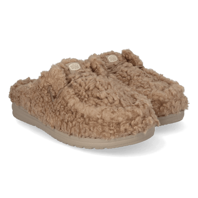 Wendy Slipper Dames Instappers Timber Wolf