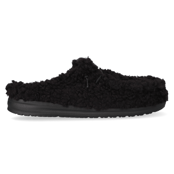 Wally Slipper Heren Instappers Black/Black Wally Slipper Heren Instappers Black/Black