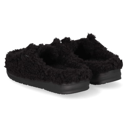 Wally Slipper Heren Instappers Black/Black