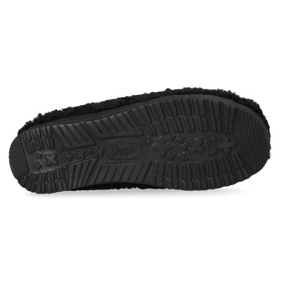Wally Slipper Heren Instappers Black/Black
