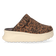 Delray Clog Suede Dames Instappers Brown Leopard
