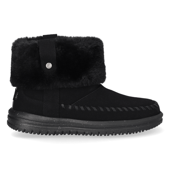 Camden Cuff Classic Cozy Dames Boots Black/Black Camden Cuff Classic Cozy Dames Boots Black/Black