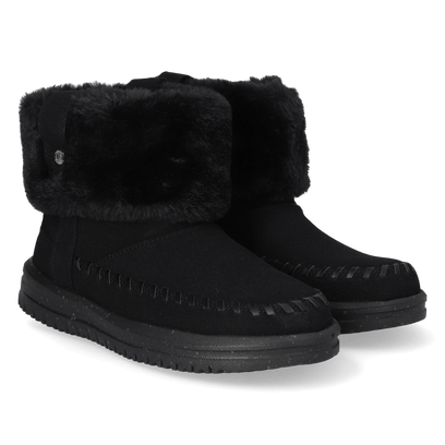 Camden Cuff Classic Cozy Dames Boots Black/Black