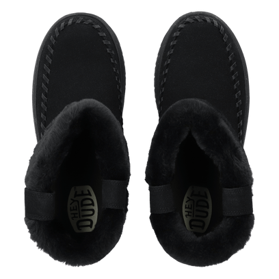 Camden Cuff Classic Cozy Dames Boots Black/Black