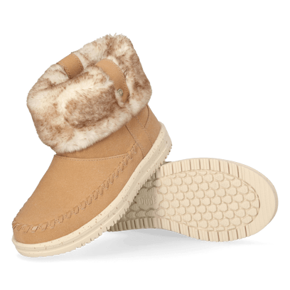 Camden Cuff Classic Cozy Dames Boots Cognac