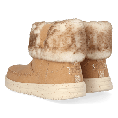 Camden Cuff Classic Cozy Dames Boots Cognac