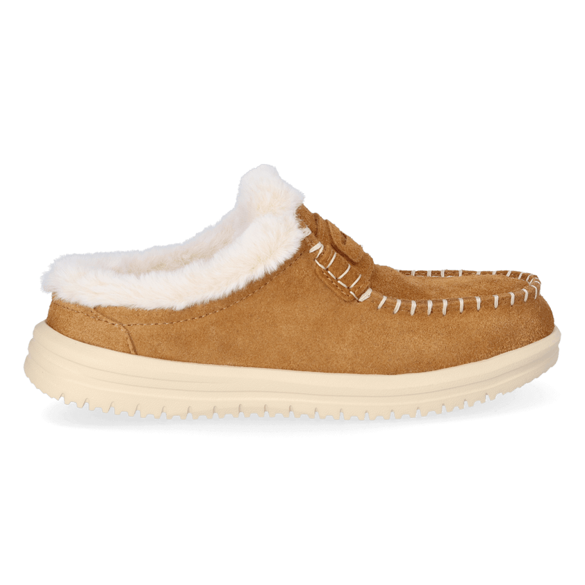 Wendy NXT Mule Dames Instappers Spice Brown/Wood Ash