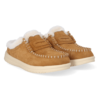 Wendy NXT Mule Dames Instappers Spice Brown/Wood Ash