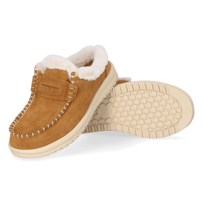 Wendy NXT Mule Dames Instappers Spice Brown/Wood Ash