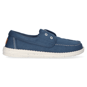 Wendy Cru Stretch Canvas Dames Loafers Ensign Blue Wendy Cru Stretch Canvas Dames Loafers Ensign Blue
