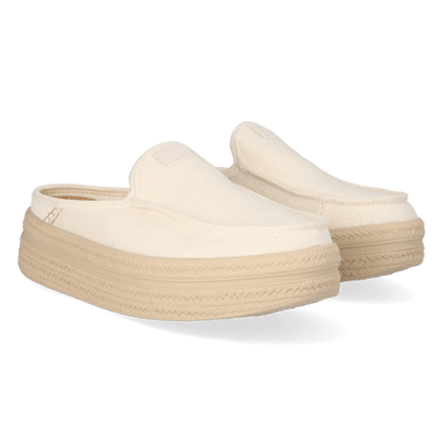 Austin Lift Espadrille Woven Dames Instappers Egret