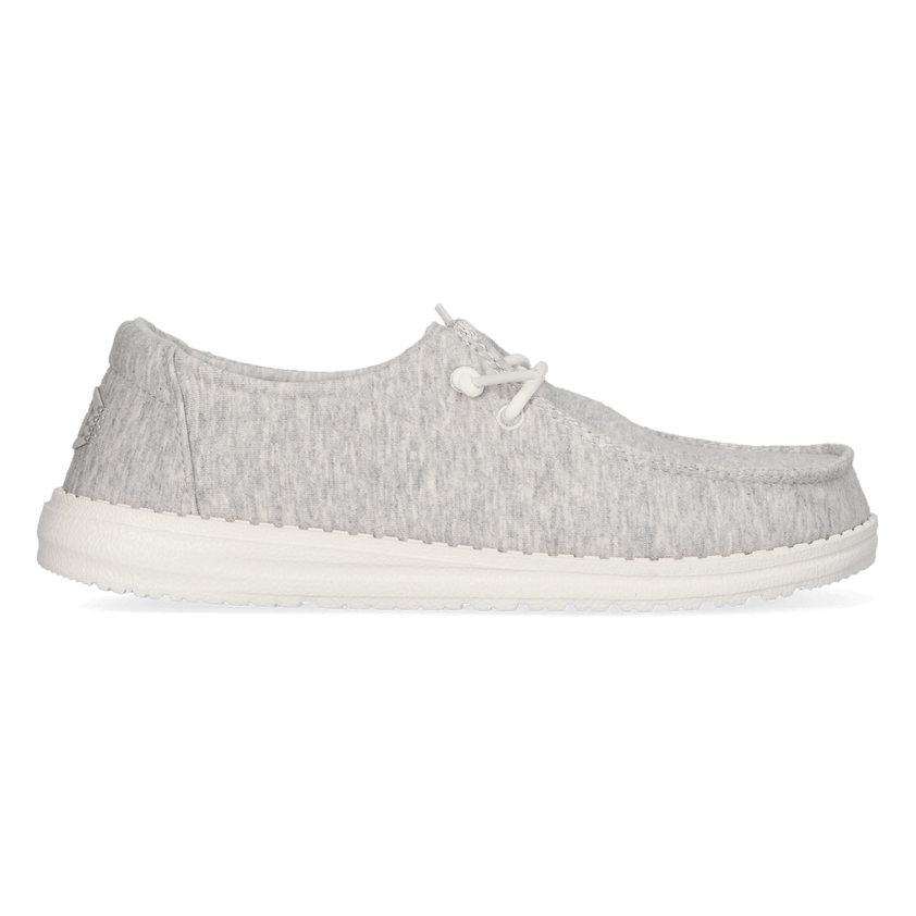 Wendy Stretch Jersey Dames Instappers Light Grey