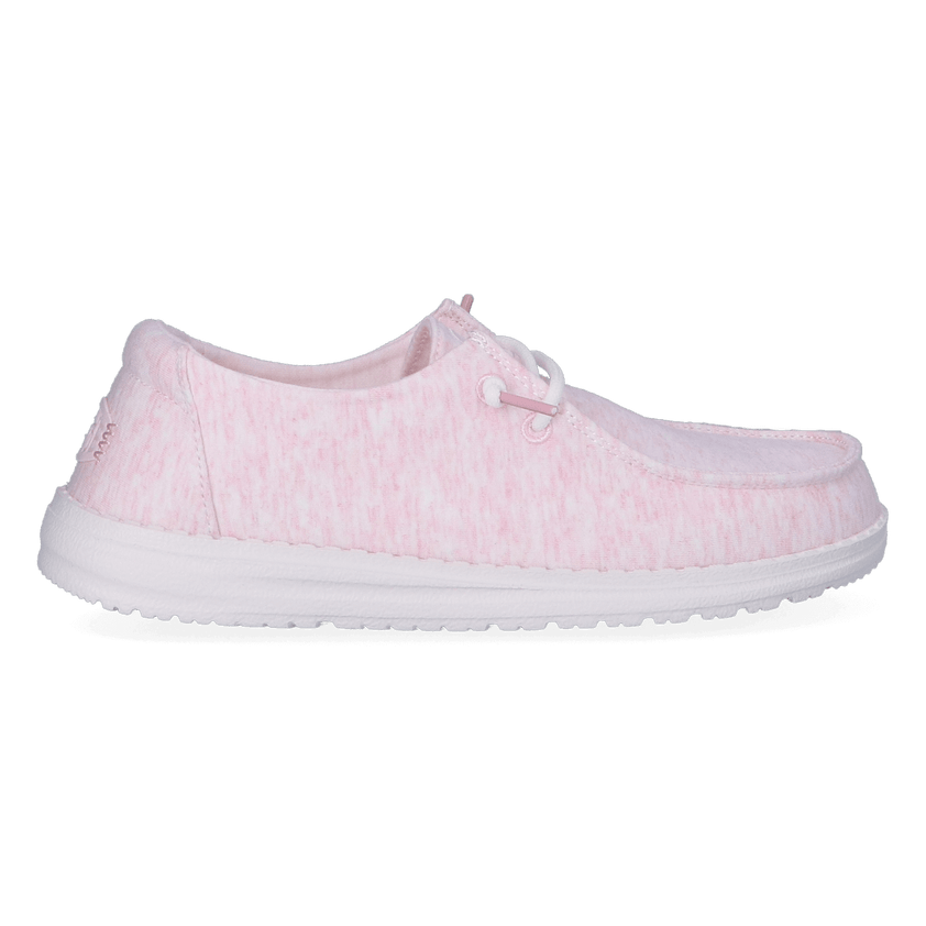 Wendy Stretch Jersey Dames Instappers Light Pink