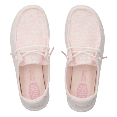 Wendy Stretch Jersey Dames Instappers Light Pink