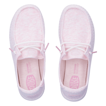 Wendy Stretch Jersey Dames Instappers Light Pink