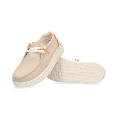 Wendy Rise Dames Instappers Chambray Sandshell