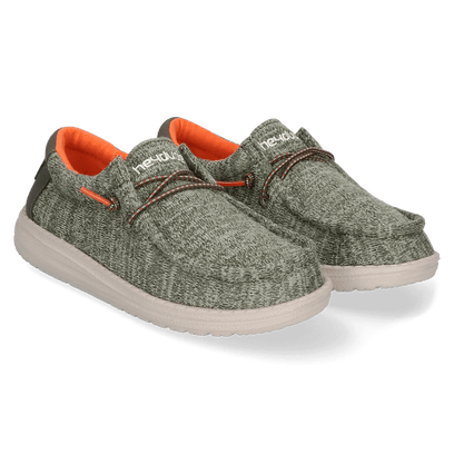 Wally Youth Jongens Instappers Stretch Sage