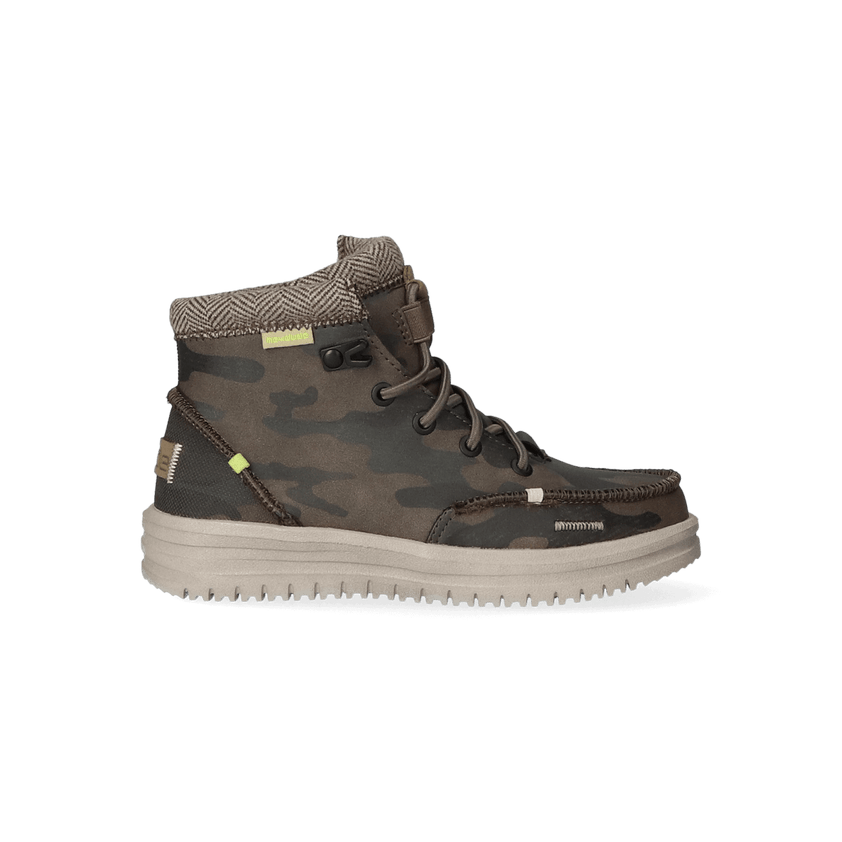 Bradley Youth Boots Woodland Camo