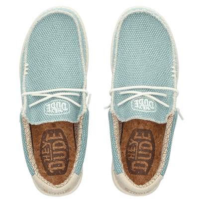 Wally Braided Heren Instappers Aqua