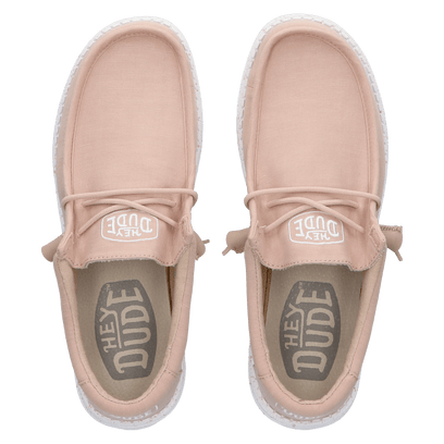 Wally Slub Canvas Heren Instappers Tan