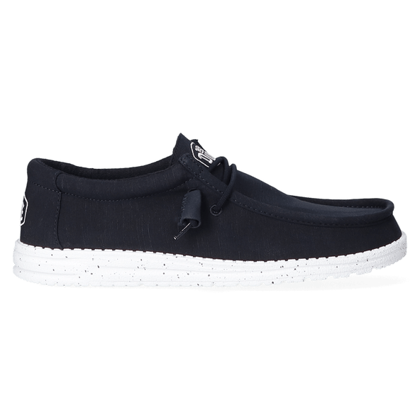 Wally Slub Canvas Heren Instappers Navy Wally Slub Canvas Heren Instappers Navy