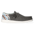 Wally Funk Heren Instappers Tie Dye Grey