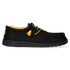 Wally Sox Heren Instappers Black/Yellow