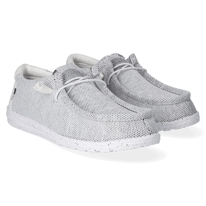 Wally Sox Heren Instappers Stone White