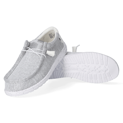 Wally Sox Heren Instappers Stone White