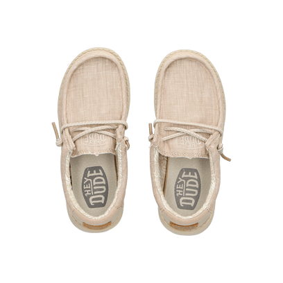 Wally Youth Jongens Instappers Basic Beige
