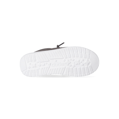 Wally Youth Slub Canvas Jongens Instappers Dark Grey