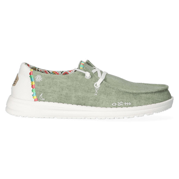 Wendy Boho Dames Instappers Olive Wendy Boho Dames Instappers Olive