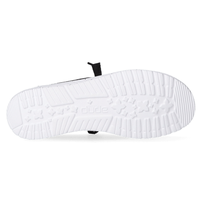 Wendy Slub Dames Instappers Black