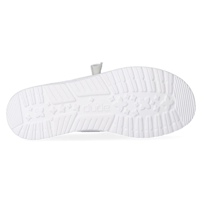 Wendy Slub Dames Instappers Light Grey