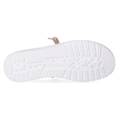 Wendy Slub Canvas Dames Instappers Tan