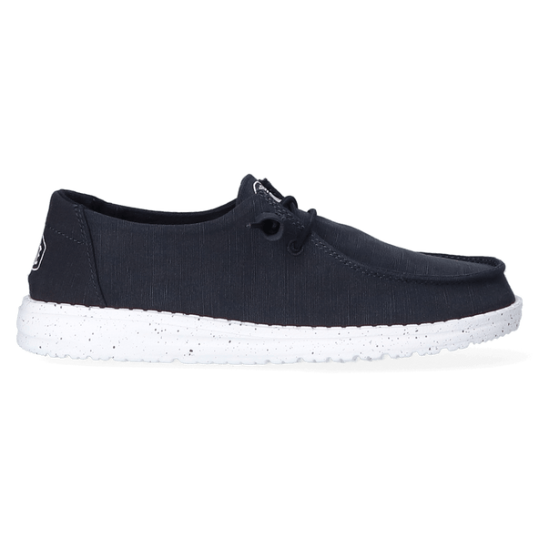 Wendy Slub Canvas Dames Instappers Navy Wendy Slub Canvas Dames Instappers Navy
